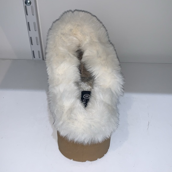 PLATFORM SPARKLY GOLD SLIPPERS - Picture 9 of 10